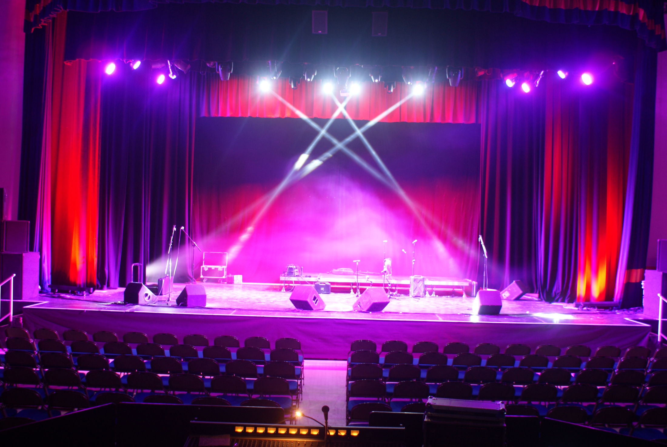 The Embassy Theatre Skegness Stage